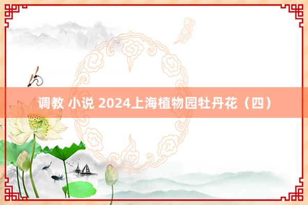 调教 小说 2024上海植物园牡丹花（四）